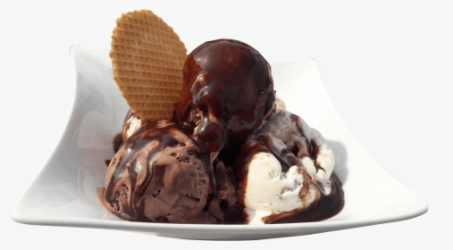 Ice Cream Sundae Png Free Download - Chocolate Ice Cream Png, Transparent Png, Transparent PNG