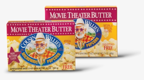 Cousin Willie's Popcorn, HD Png Download, Transparent PNG