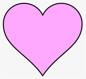 Transparent Cartoon Heart Png - Pink Heart Clip Art, Png Download, Transparent PNG