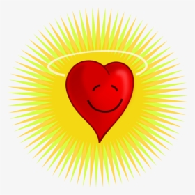 Heart Clip Art At - Glowing Heart Clip Art, HD Png Download, Transparent PNG