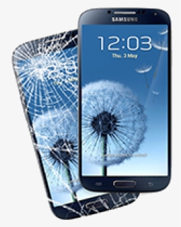 Cracked Screen Png Download - Samsung Galaxy S Iii, Transparent Png, Transparent PNG