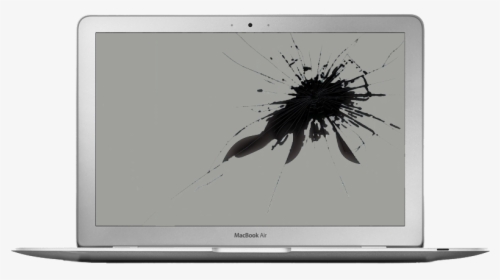 Cracked Screen - Cracked Macbook Pro Mockup, HD Png Download, Transparent PNG