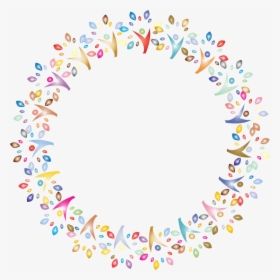 Text,circle,heart - Circle, HD Png Download, Transparent PNG