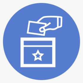 Election Polling Box Outline Icon - Polling Icons, HD Png Download, Transparent PNG