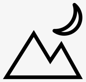 Images Interface Symbol Of Mountains Like Pyramids - Symbol Mountain, HD Png Download, Transparent PNG