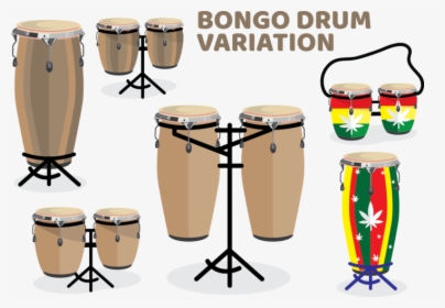 Transparent Bongo Png - Drum, Png Download, Transparent PNG
