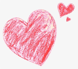 Heart Clip Art - Chalk Heart No Background, HD Png Download, Transparent PNG