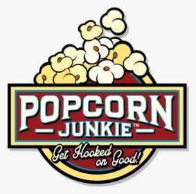 Popcorn Junkie Web, HD Png Download, Transparent PNG