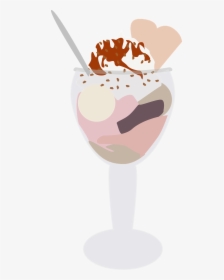 Ice Cream Sundae Ice Summer Free Picture, HD Png Download, Transparent PNG