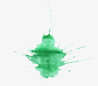 Green Stain Watercolor Transparent, HD Png Download, Transparent PNG
