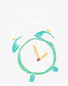 Clock Chalk Png , Png Download - Reloj Infantil Vector, Transparent Png, Transparent PNG