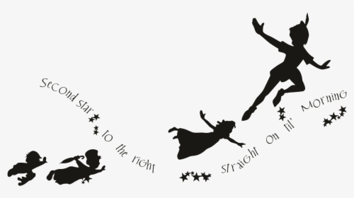 Peter Pan Silhouette Png Images Transparent Peter Pan Silhouette Image