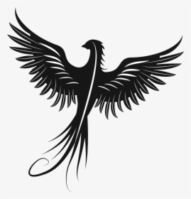 Eagle Silhouette Beak Feather Font - Phoenix Svg Free, HD Png Download, Transparent PNG