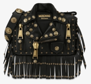 Borsa Moschino Leather Jaket, HD Png Download, Transparent PNG
