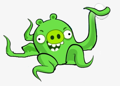 Image Px Octopig Png Wiki Fandom Powered - Angry Birds Alien Pig, Transparent Png, Transparent PNG
