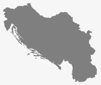 Greater Serbia Map, HD Png Download, Transparent PNG