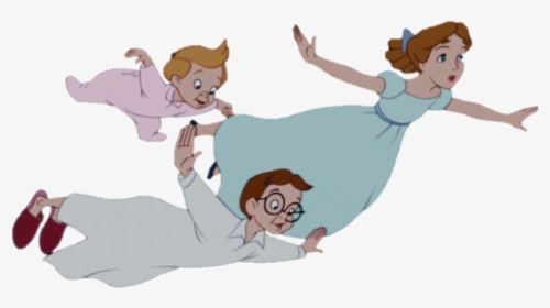 Disney Inspirations Hip - Peter Pan Wendy John Michael, HD Png Download, Transparent PNG