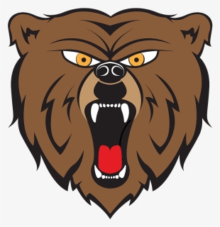 Angry-bear - Clip Art Angry Bear, HD Png Download, Transparent PNG