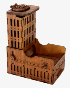 Castle Wooden Dice Tower Dice Towers - Dice, HD Png Download, Transparent PNG