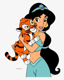 Jasmine Aladdin Coloring Pages, HD Png Download, Transparent PNG