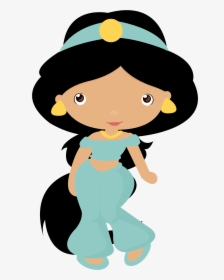 Transparent Princess Jasmine Png - Cute Princess Jasmine Clipart, Png Download, Transparent PNG