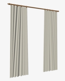 Modern Curtain Png Free Pic - Transparent Window Curtain Png, Png Download, Transparent PNG