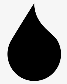 Clipart - Black Water Drop Png, Transparent Png, Transparent PNG
