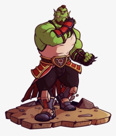 A Wild Orc Appears - Cartoon, HD Png Download, Transparent PNG