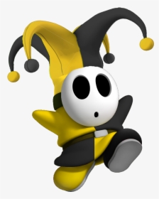 Mario Yellow Shy Guy, HD Png Download, Transparent PNG