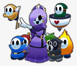 Shy Guy Paper Mario Mask, HD Png Download, Transparent PNG