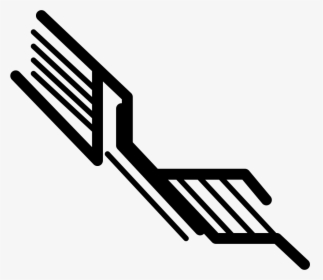 Electronic Circuit In Diagonal Lines - Electronic Circuit, HD Png Download, Transparent PNG