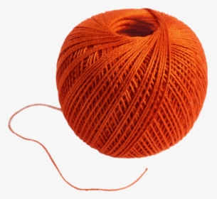 Ball Of Orange Wool - Ball Of Wool Png, Transparent Png, Transparent PNG