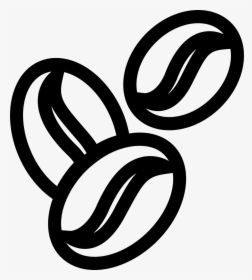 Coffee Beans Outline - Coffee Bean Outline Png, Transparent Png, Transparent PNG
