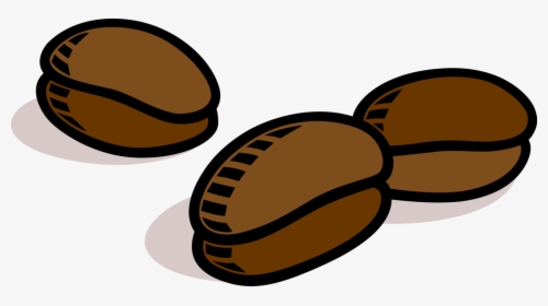 Vector Illustration Of Coffee Bean Seed Of The Coffee - Bean Free Vector, HD Png Download, Transparent PNG