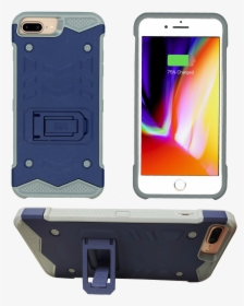Iphone 8 Plus /7 Plus Mm Opal Kickstand Case Navy, HD Png Download, Transparent PNG