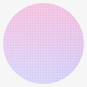 #sticker #grid #gradient #pastel #lines #background - Circle, HD Png Download, Transparent PNG