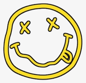 Transparent Tumblr Yellow Png - Nirvana Logo Transparent Background, Png Download, Transparent PNG