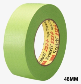 3m 233 Masking Tape Green 48mm X 50m - Strap, HD Png Download, Transparent PNG
