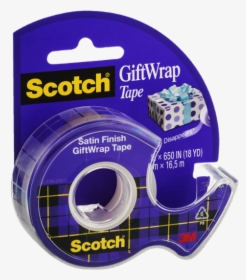 3m Satin Finish Gift Wrap Tape, HD Png Download, Transparent PNG