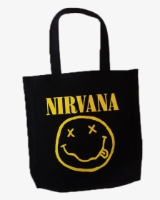 Totebag-nirvana - Nirvana Smiley, HD Png Download, Transparent PNG