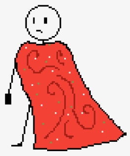 Red White Green Cape - Dumbo Pixel Art Flying, HD Png Download, Transparent PNG
