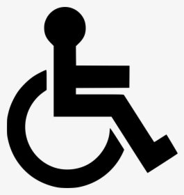 Disabled Handicap Symbol Png - Wheel Chair Clipart Png, Transparent Png, Transparent PNG