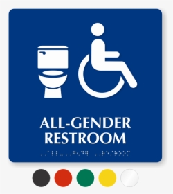 Printable Gender Neutral Bathroom Signs, HD Png Download, Transparent PNG