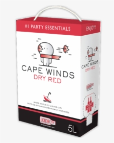 Picture Of Cape Winds Dry Red - Box, HD Png Download, Transparent PNG