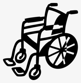 Transparent Handicap Clipart - Clip Art Wheel Chair, HD Png Download, Transparent PNG