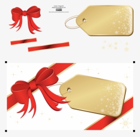 Holiday Gift Tag Vector, HD Png Download, Transparent PNG