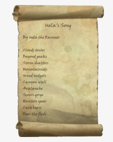 Elder Scrolls - Children Of Time Page 3, HD Png Download, Transparent PNG
