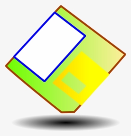 Colorful Floppy Disk Svg Clip Arts - Floppy Disk, HD Png Download, Transparent PNG