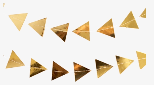 Gold Triangle Garland, HD Png Download, Transparent PNG