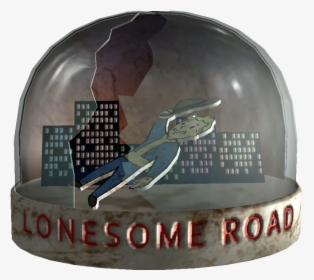 Snowglobelonesomeroad - Fallout Lonesome Road Snowglobe, HD Png Download, Transparent PNG